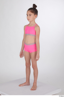 Doroteya pink swimsuit standing whole body 0012.jpg